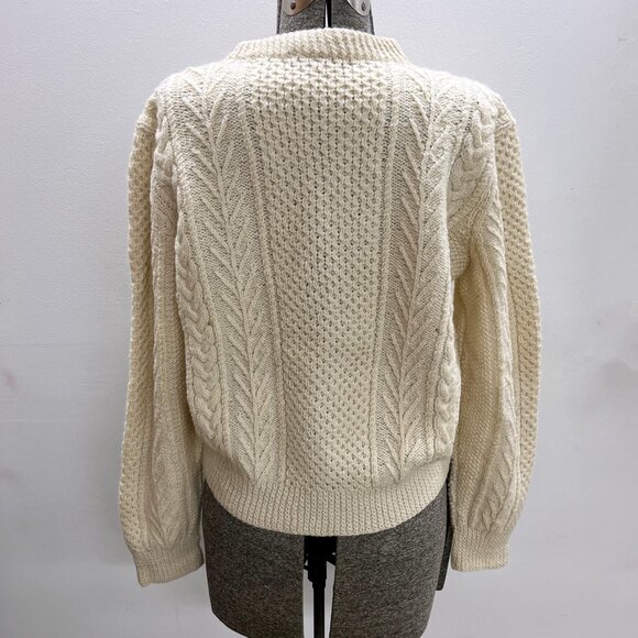 Vintage Hand Knit Sweater | Cable Knit - Picture 3 of 5